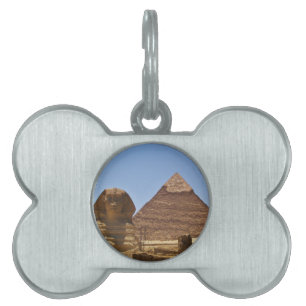 Médaillons Pour Animaux Domestiques Sphinx Et Pyramide