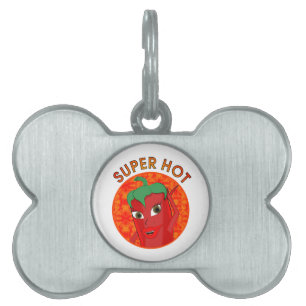 Médaillons Pour Animaux Domestiques Super Hot Pepper Diva