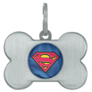 Médaillons Pour Animaux Domestiques Superman S-Shield Logo classique