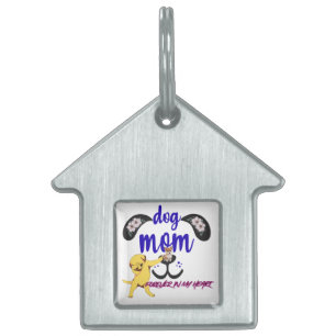 Médaillons Pour Animaux Domestiques Tag de chien - "Forever in My Heart" Chat & Chien