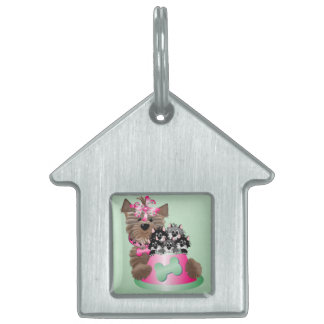 Médaillons Pour Animaux Domestiques Tag de ma maison pour animaux de compagnie