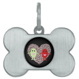 Médaillons Pour Animaux Domestiques Tag de raisins dans Love Pet