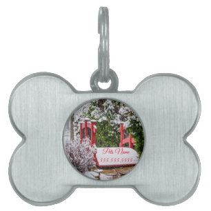 Médaillons Pour Animaux Domestiques Tag Little Red Bridge
