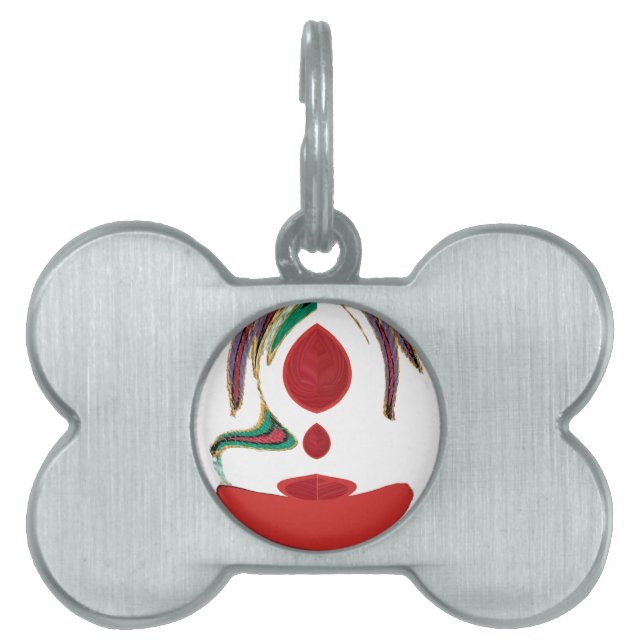 Médaillons Pour Animaux Domestiques Tea Time Red Tea.png (Devant)