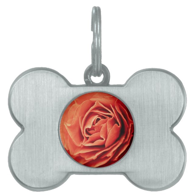 Médaillons Pour Animaux Domestiques vie rose (Devant)
