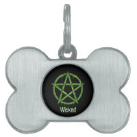 Wiccan Pet VERT Personnalisé