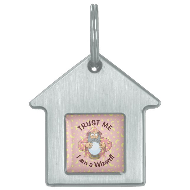 Médaillons Pour Animaux Domestiques Wizard (Devant)