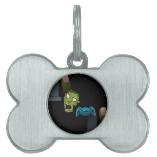 Médaillons Pour Animaux Domestiques zombie