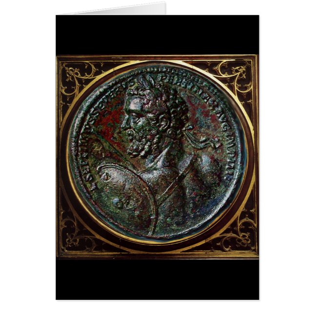 MEDALLION ROMAIN ANTIQUE BRONZE (Devant)