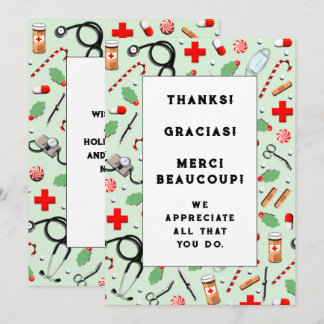 Médecin Cartes de fin de année d'appréciation