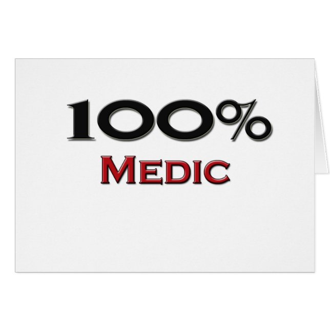Médecin de 100 pour cent (Devant horizontal)