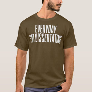 Médecin dissertant PhD TShirt Classi
