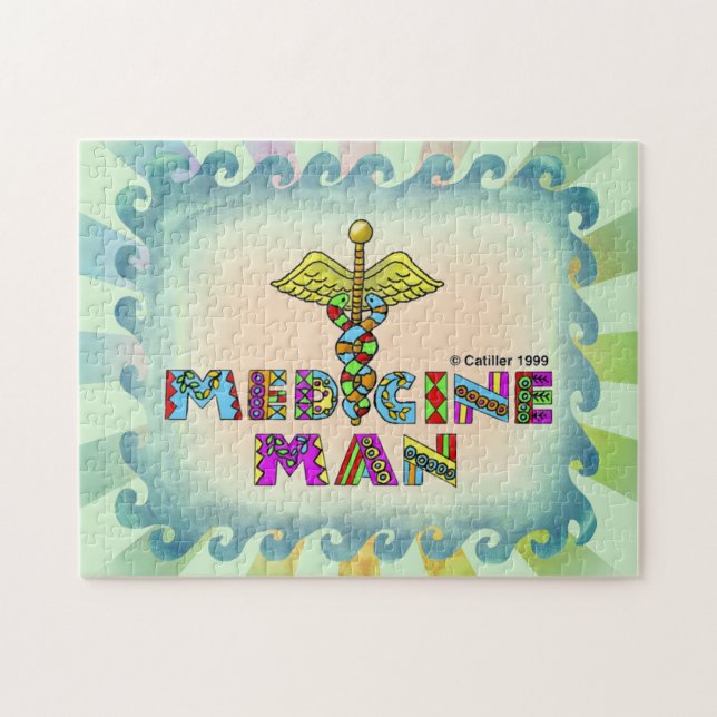 Médecin homme puzzle puzzle (Horizontal)