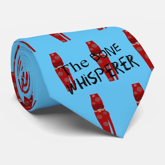 Médecin orthopédique Chirurgien Cravate bleue (Roulé)