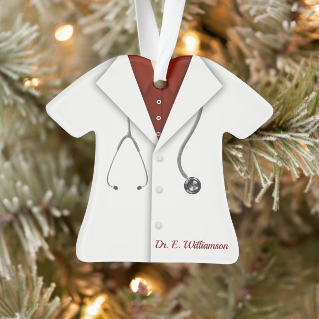 Médecin personnalisé mignon (Arbre)