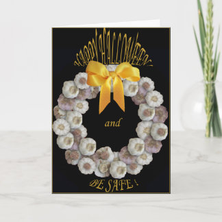 Médecine par carte contre couronne d'ail Vampire