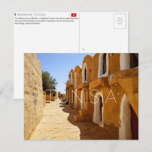 Medenine, Tunisie Carte Postale de Voyage
