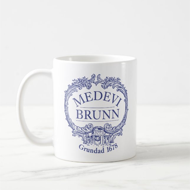Medevi Brunn Logo Mug (Gauche)