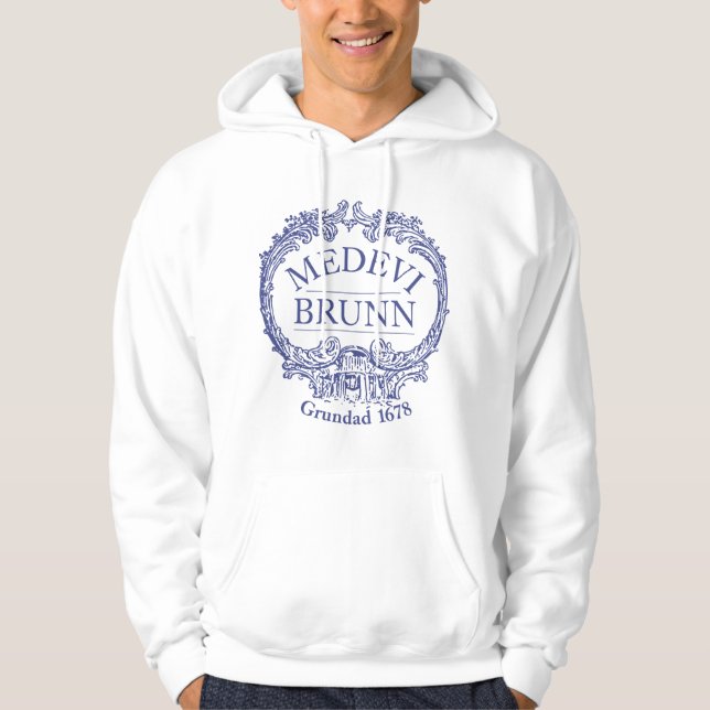 Medevi Brunn Logo Sweat - shirt à capuche masculin (Devant)