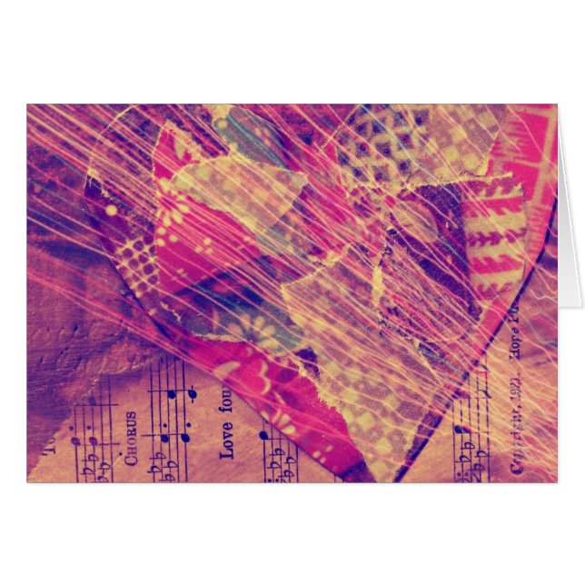 Médias mixtes Coeur (Devant horizontal)