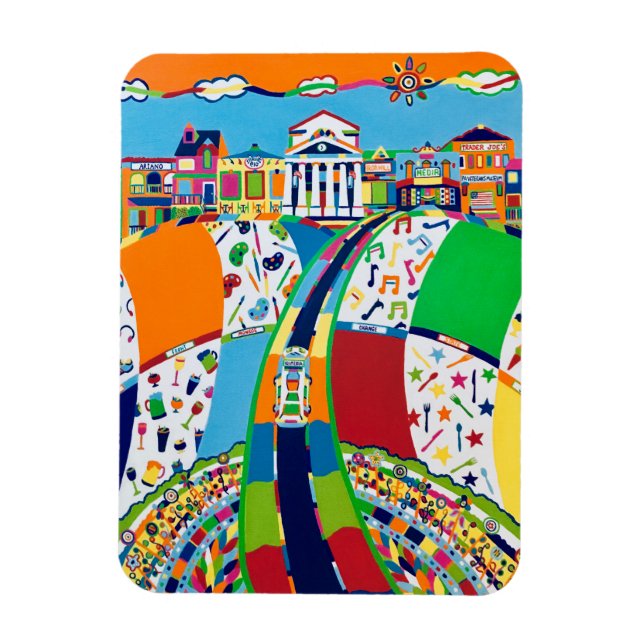 Médias, Pennsylvanie 3 x 4 Magnet (Vertical)