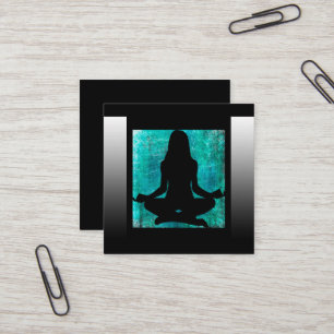 Médiation Turquoise et Noire Cartes de visite de Y