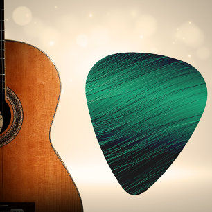 Médiators Elégant Black Green Luxury Design Musicien moderne