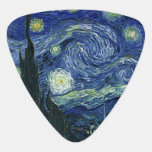 Médiators Starry Night Vincent van Gogh Art Peinture<br><div class="desc">Vincent van Gogh (Néerlandais, 1853 - 1890) Starry Night, 1889, Huile sur toile Non encadré : 73 × 92 cm (28, 7 × 36, 2 po) Ce tableau représente la vue depuis la fenêtre est de la chambre d'asile de Van Gogh à Saint-Rémy-de-Provence, il ajoute un village aménagé. Il est...</div>