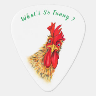 Médiators Surprised Curious Rooster Playful