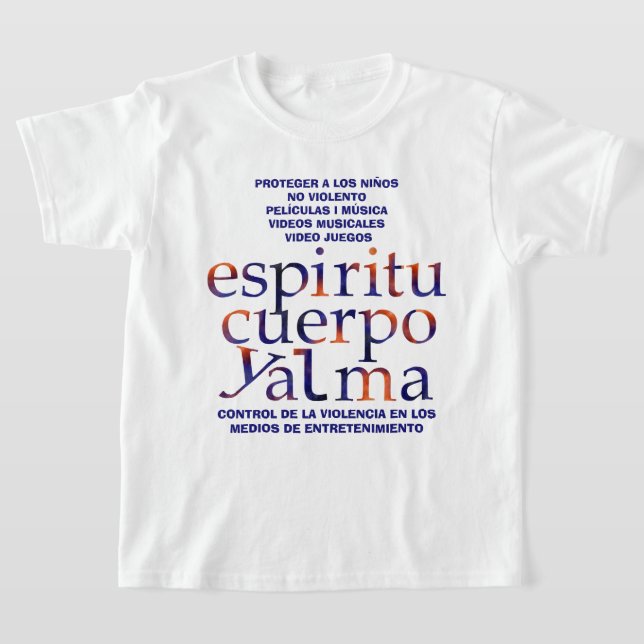 MediaViolenceContrôle-EspritCorpsSoul ESP T-shirt (Poser)