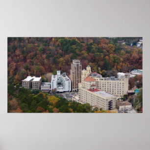 Médicale Arts Building Arlington Hotel AR Poster