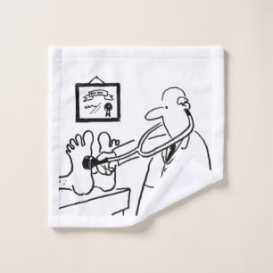 Médicale Flannel. Un docteur avec stéthoscope