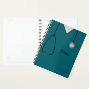 Médicale Scrubs Infirmier Docteur Planificateur T