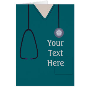 Médicale Scrubs Infirmière Docteur Turquoise Perso