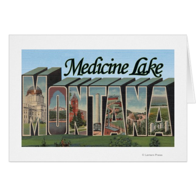 Medicine Lake, Montana (Devant horizontal)