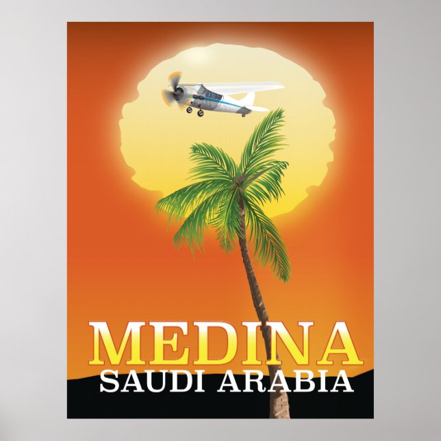 Médina Arabie Saoudite poster Voyage (Devant)