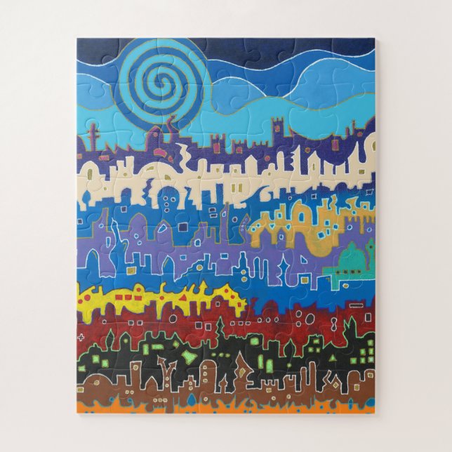 Médina de Fès - Puzzle (Vertical)