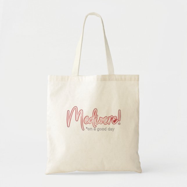 Médiocre ! Sac fourre-tout (Devant)