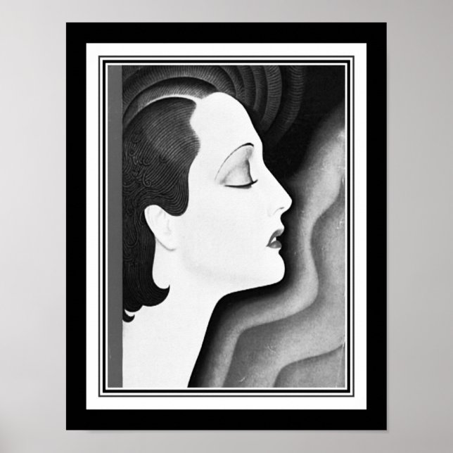 Méditation Art Déco 1930 (Devant)