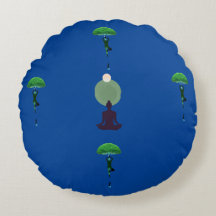 Méditation Bliss Coussin rond