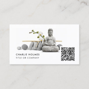 Méditation BUDDHA et Carte de visite de Yoga Cod