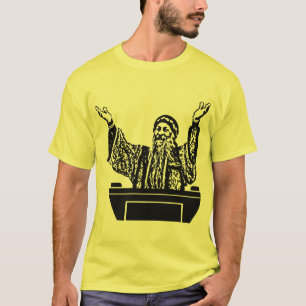 méditation de chant religieux de T-shirt de