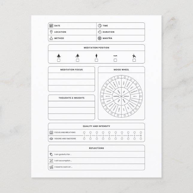 meditation diary (Devant)