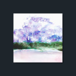 Méditation forestière | Impression Canvas<br><div class="desc">Notre collection de méditation forestière présente une belle palette de couleurs pastel abstraite acrylique d'une réflexion d'eau de forêt. Cette collection contient de nombreux objets personnalisés, de la suite de faire-part de mariage à la décoration de maison et des objets personnels. Consultez notre magasin pour plus d'articles correspondants. Contactez-moi par...</div>