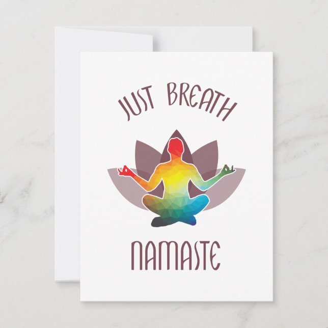 Méditation Namaste Fleur de Lotus Yoga Pose Spirit (Devant)