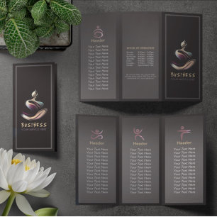 Méditation Yoga Instructeur Lotus Pose Brush Strok