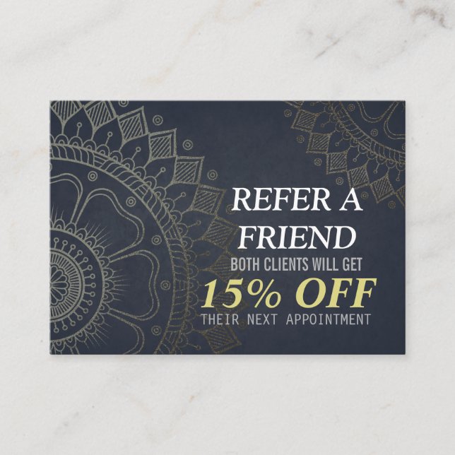 Méditation YOGA Instructeur Référence Gold Mandala (Devant)