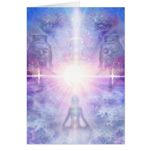 Meditator de dragons de V048 Bouddha (Devant)