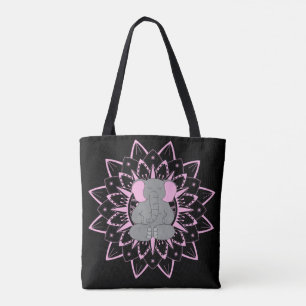 Méditer le Sac fourre-tout de design Eléphant Yo