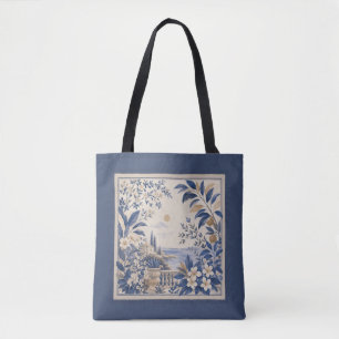 Mediterranean Blue Tote Bag